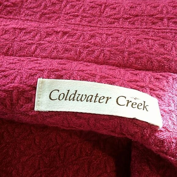 Coldwater Creek fuchsia zip-front jacket - Picture 7 of 8